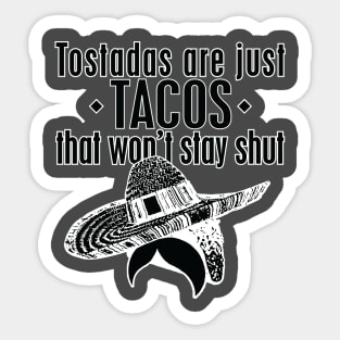 XLR8ED taco - Tostadas dk Sticker